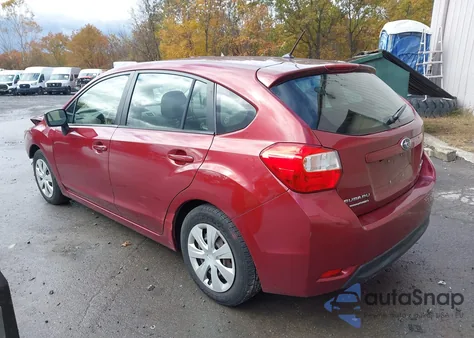 2016 Subaru Impreza 2.0I from USA, damaged, VIN JF1GPAA68G8253118